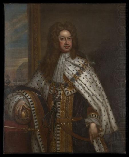 KNELLER, Sir Godfrey Portrait of King George I china oil painting image